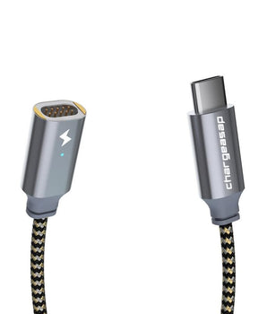 6.56ft (2m) Magnetic Cable 100W For USB-C Laptops: Infinity