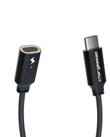 INFINITY MAGNETIC USB-C 100W CHARGING CABLE in black