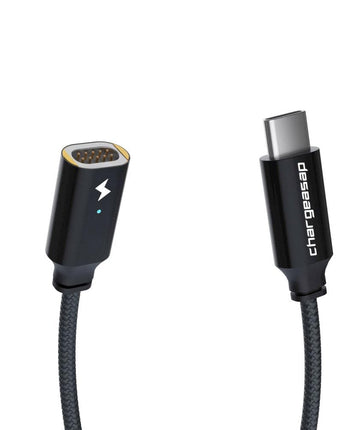 INFINITY MAGNETIC USB-C 100W CHARGING CABLE in black