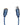 INFINITY MAGNETIC USB-C 100W CHARGING CABLE in blue