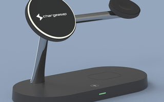phone charging on wireless charger