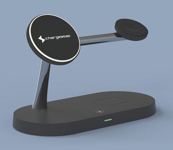 phone charging on wireless charger