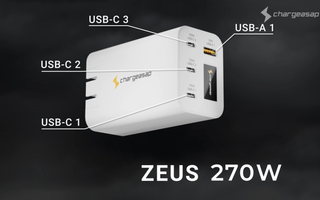 Chargeasap launches Zeus 270W GaN USB-C Charger