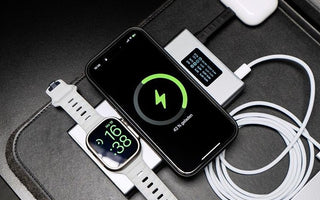 power bank and phone