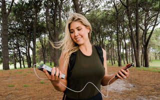 using power bank outdoor