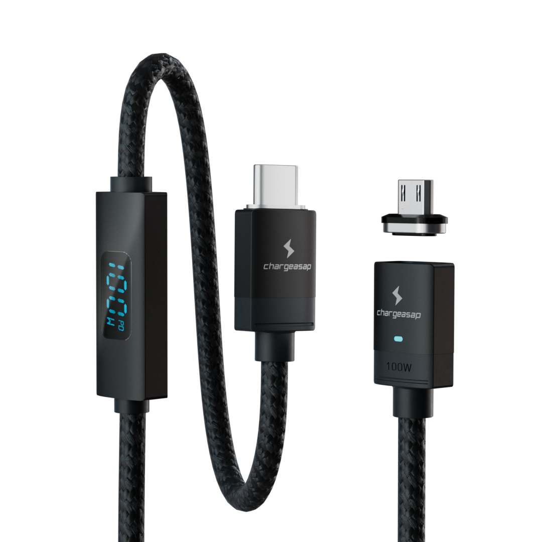 Cable Set Magnetic USB-C 100W Charging Cable: Connect Pro