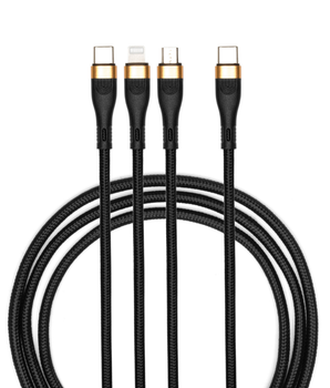 Trilink Pro 3-in-1 USB 140W cable