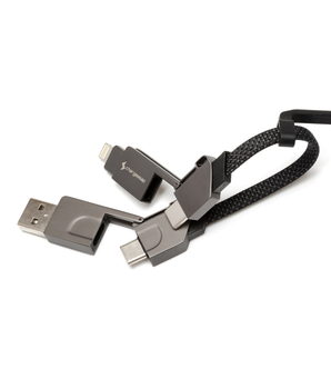 KeySpark 240W 6-in-1 Keyring Cable