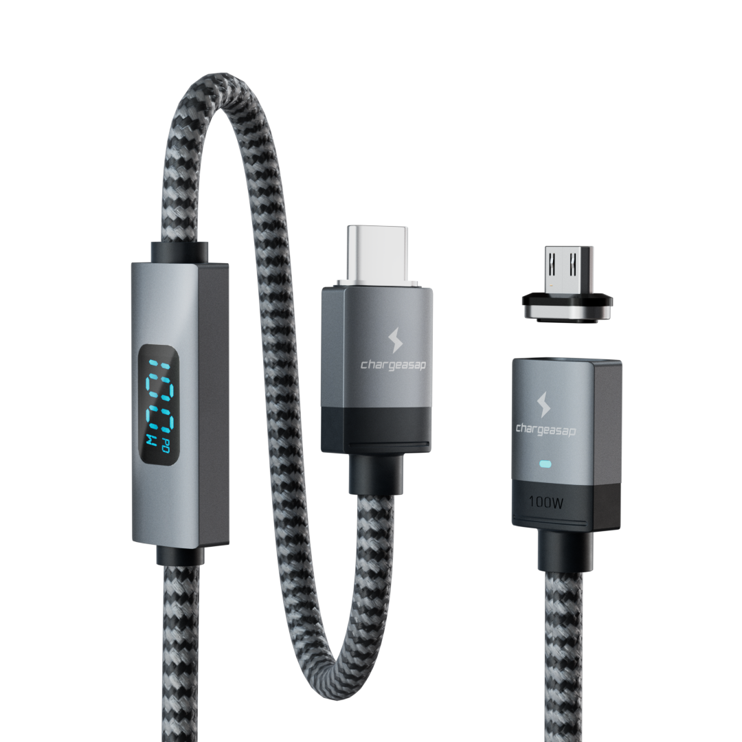 Cable Set Magnetic USB-C 100W Charging Cable: Connect Pro