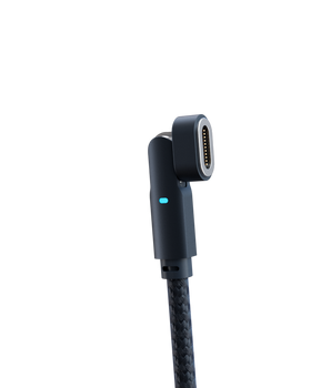 6.56ft (2m) Swivel Head Magnetic Cable 100W For USB-C Laptops: Connect Pro