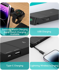 Thumbnail for VersaCharge 6-in-1 Wireless Magnetic Charging Station