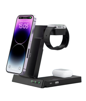 VersaCharge 6-in-1 Wireless Magnetic Charging Station