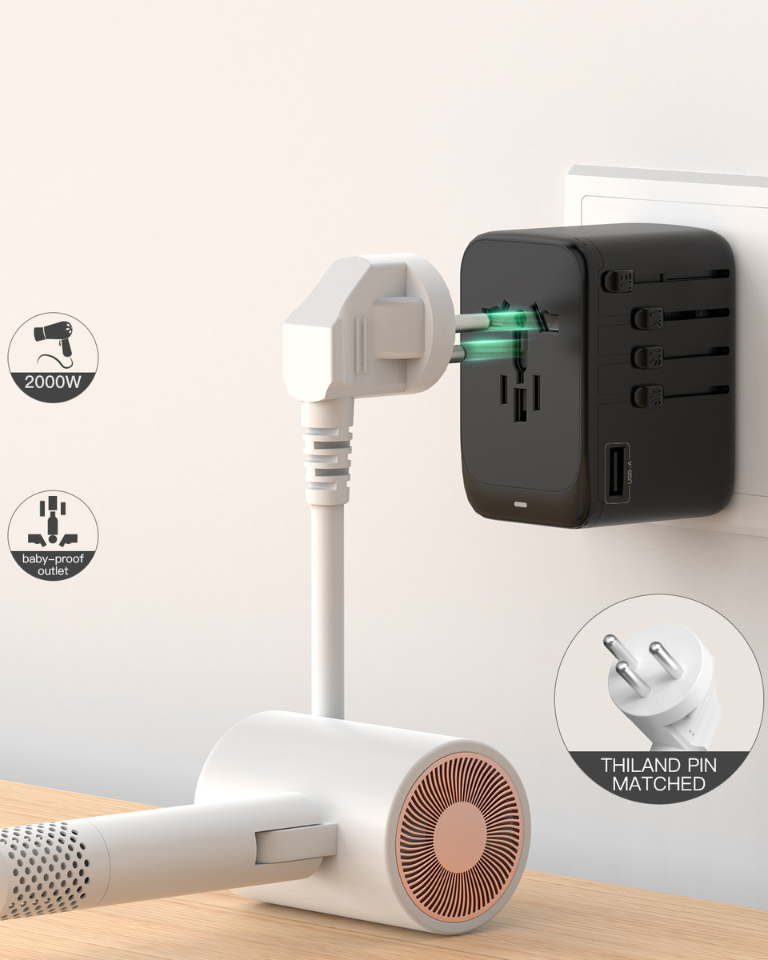 G6 Pro USB-C 100W Travel Adapter With GaN