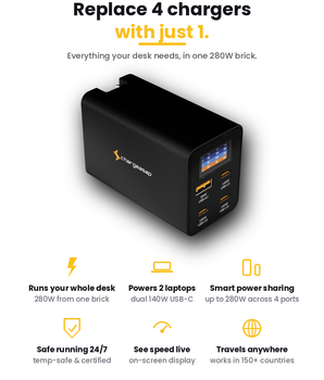 Zeus 280W + PocketPower Pro + Connect Pro Cable