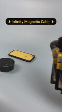 Cable Set Magnetic USB-C 100W Charging Cable: Infinity