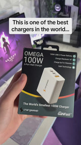 Omega 100W GaN Charger — product video — Chargeasap