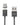 USB-A Cable Set Magnetic Charging Cable: X-Connect. USB C gunmetal
