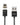 Chargeasap X-Connect. Universal fast charging magnetic USB A cable that's compatible with all phones including Apple (Lightning) and Android (micro USB & USB C). Apple lightning Black 
