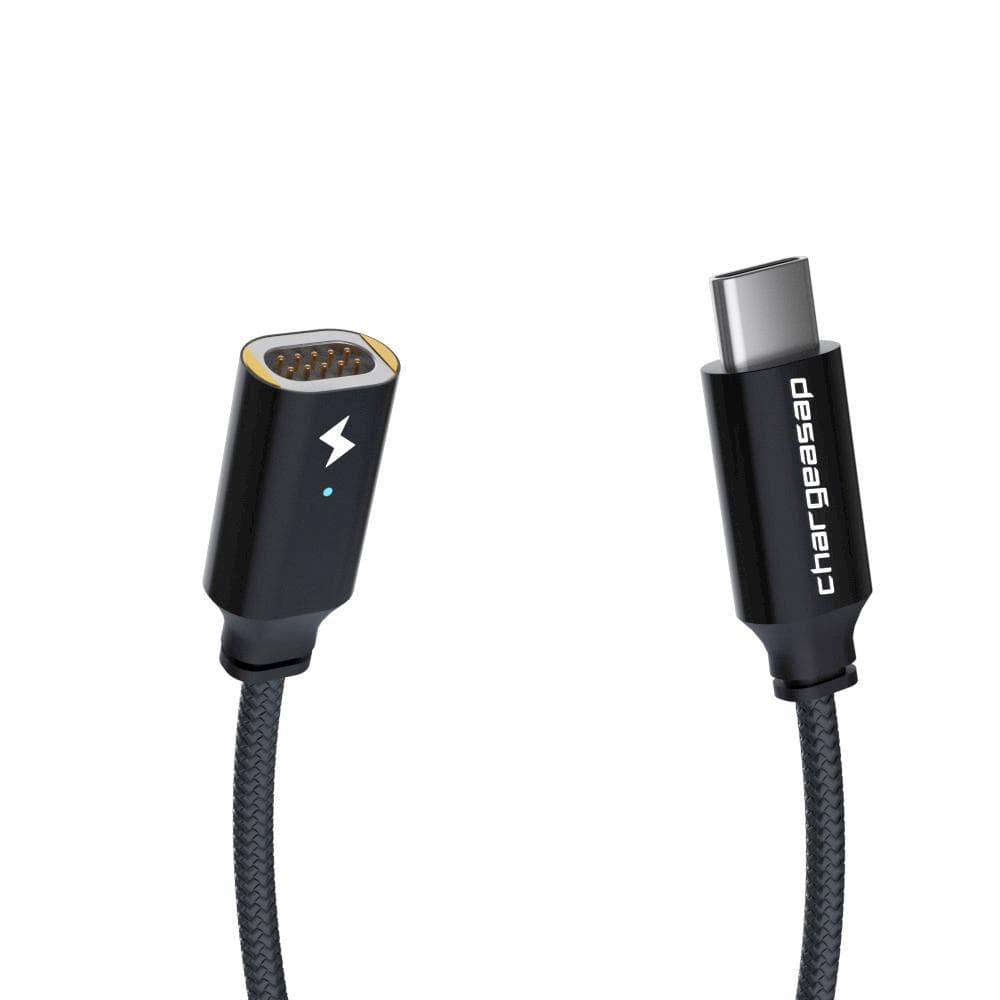 INFINITY MAGNETIC USB-C 100W CHARGING CABLE in black